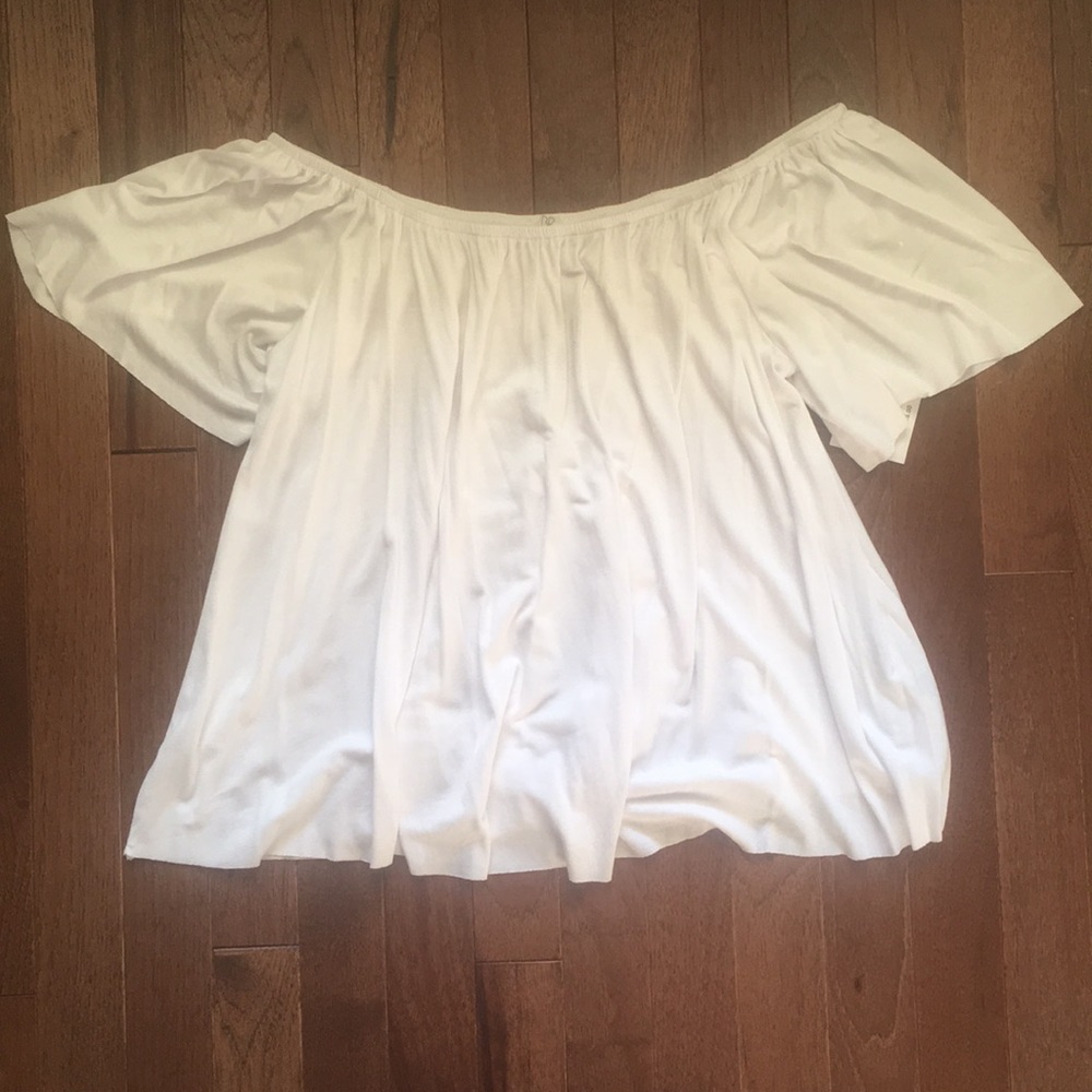 Nordstrom BP White Off the Shoulder Top NEW